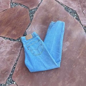 Levi's 550 vintage jeans light wash